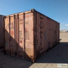 SHIPPING CONTAINER, CONNEX TYPE, 20FT, STEEL CONSTRUCTION