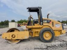 CAT CS544 VIBRATORY ROLLER SN:C00428 powered by Cat diesel engine, equipped with OROPS, 66in. Smooth