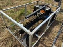 NEW GREATBEAR TRENCHER SKID STEER ATTACHMENT