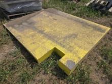 5FT. X 6FT. STORAGE CONTAINER RAMP SUPPORT EQUIPMENT 10,000lb capacity.