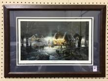 Framed Terry Redlin Print-