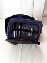 6 ADVERTISING TRAVEL BAGS (ONE WITHOUT BOX)