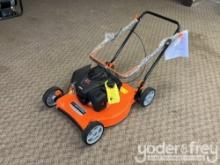 Unused Yard Force Walk Behind Lawn Mower c/w B & S Engine