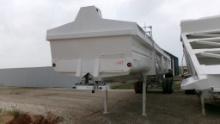 1989 LUFKIN END DUMP TRAILER  38', TANDEM AXLE, SPRING RIDE, AS IS WHERE IS