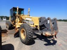 2006 NEW HOLLAND G170 MOTOR GRADER,  CAB, AC, 14' BLADE, SCARIFER, 14.00X24