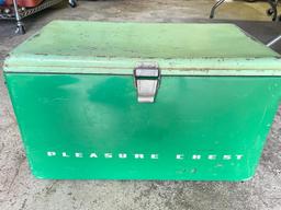 Vintage Progress Pleasure Chest Portable Cooler