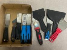 Group of Putty Knife / Scrappers