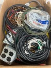 Lot of Electrical Cords and Wires