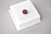 1.70 Carat Oval Cut Red Tourmaline