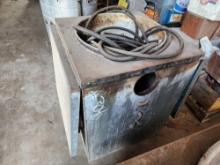 Galvanized Fish Fryer w/Aluminum Bowl