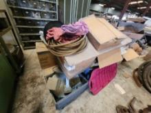 Bench Seat, Honda Generator, Bike, Dish Satellite, Boxes W/ Contents