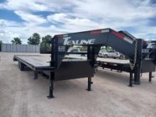 2023 TexLine Flat-Bed Trailer, VIN # 7HADF3020P1000161