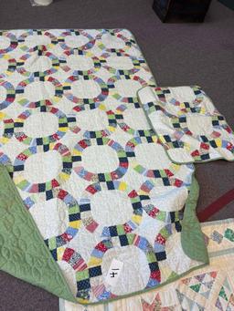 quilts and wall hanging