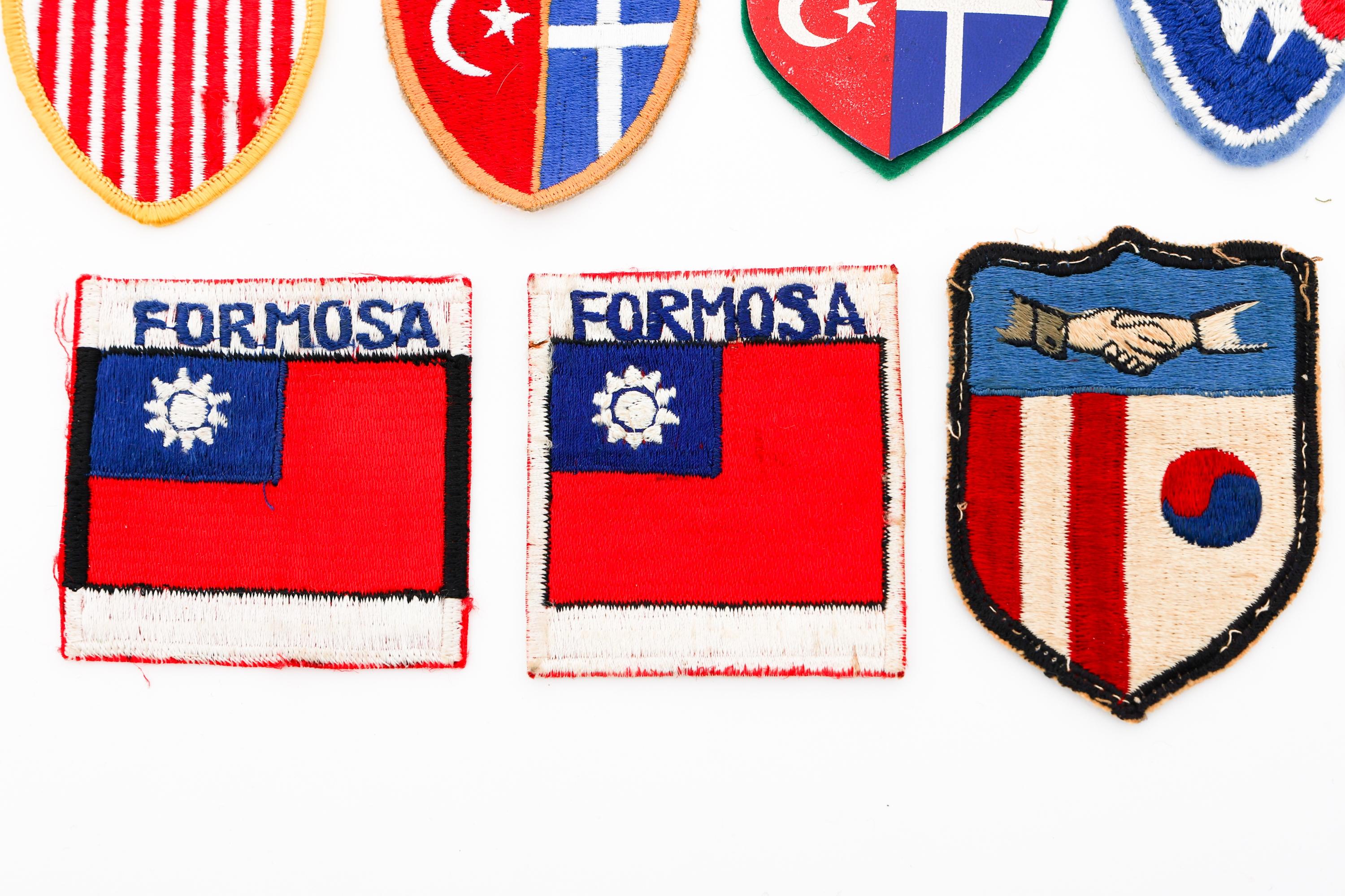 COLD WAR US ARMY OVERSEAS COMMAND & UNIT PATCHES