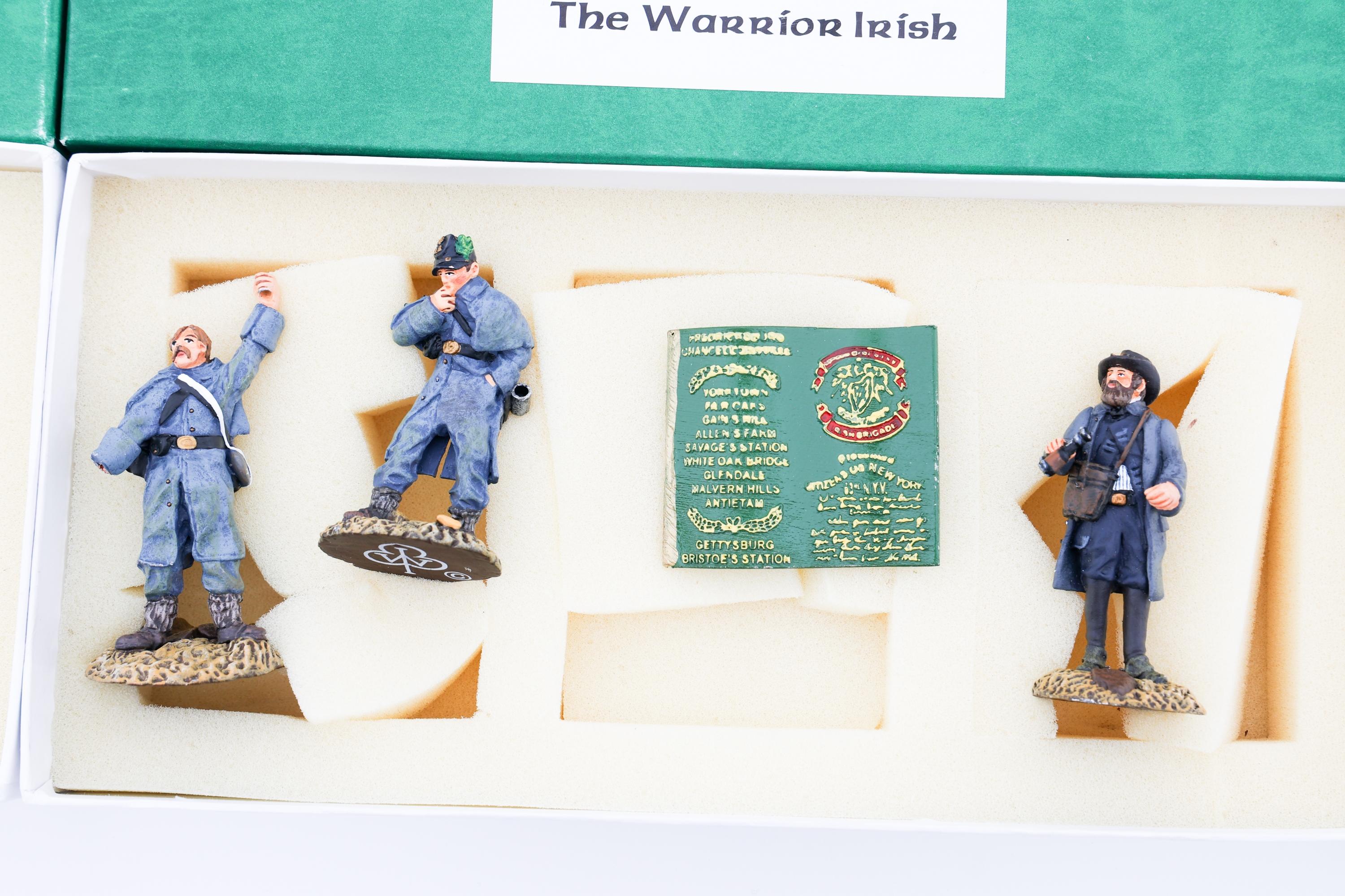 "THE WARRIOR IRISH" SOLDIER FIGURINES