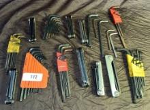 Assorted Allen Wrenches