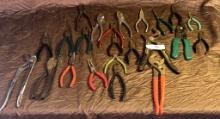 Assortment of Pliers