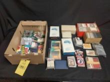 Large Assortment of Various Baseball Cards & Baseball Collectables - Various Years & Brands