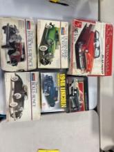 Large Lot Of Model Cars To Be Assembled