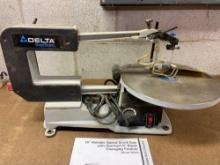 Delta SS250 Shopmaster 16 In. Variable Speed Scroll Saw w/ Quickset II Blade Chaging Feature