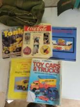 Group of assorted Coca Cola and vintage toy books