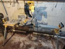 DeWalt Compound Miter Saw On Stand