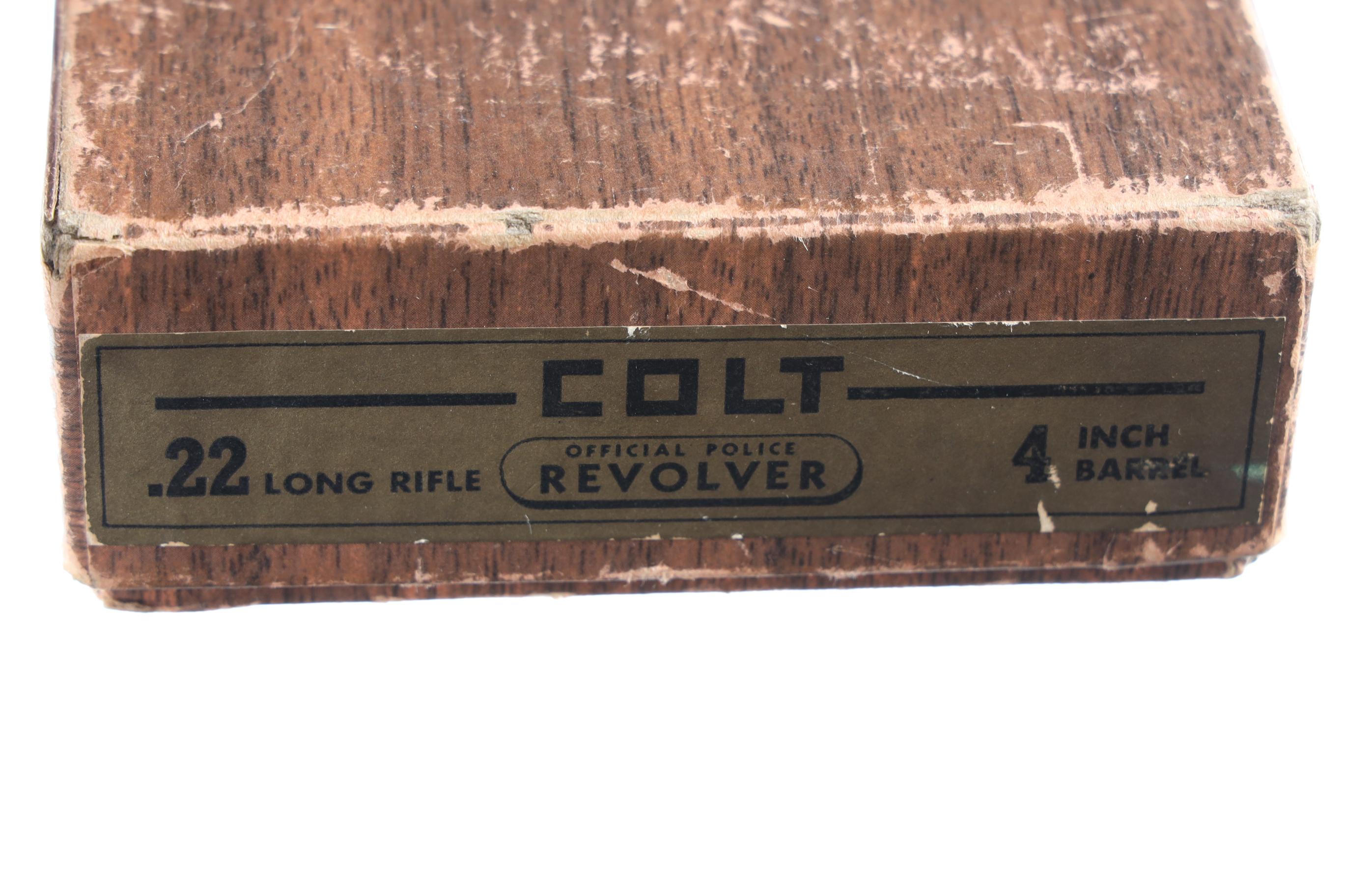 Colt Official Police .22 Revolver .22 lr