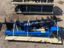 Skid Steer Auger Set W/ 3 Bits