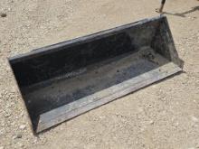 Skid Steer 5' Smooth Bucket