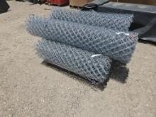 Pallet of 5 Rolls of Assorted 50' Chain Link