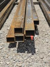 13pcs 1 1/2"X2"x20' -  14ga Square Tubing