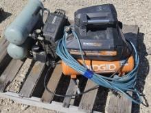 Lot of 2 Portable Air Compressors