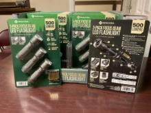 Lot of 18 Packs of NIB LED Flashlights (54 Total)