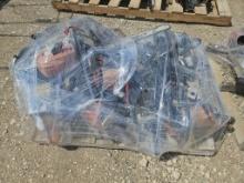 Pallet Lot of Parts Chain Saws and Concrete Saws
