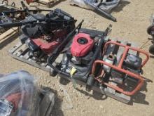 Pallet Lot of Parts Lawn Mowers