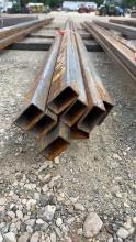 8pcs 1 1/4"X2 1/2"X20' 13GA Tubing