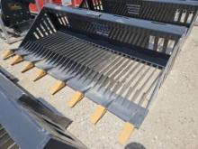 NEW Land Honor 72" Skid Steer Rock Rake