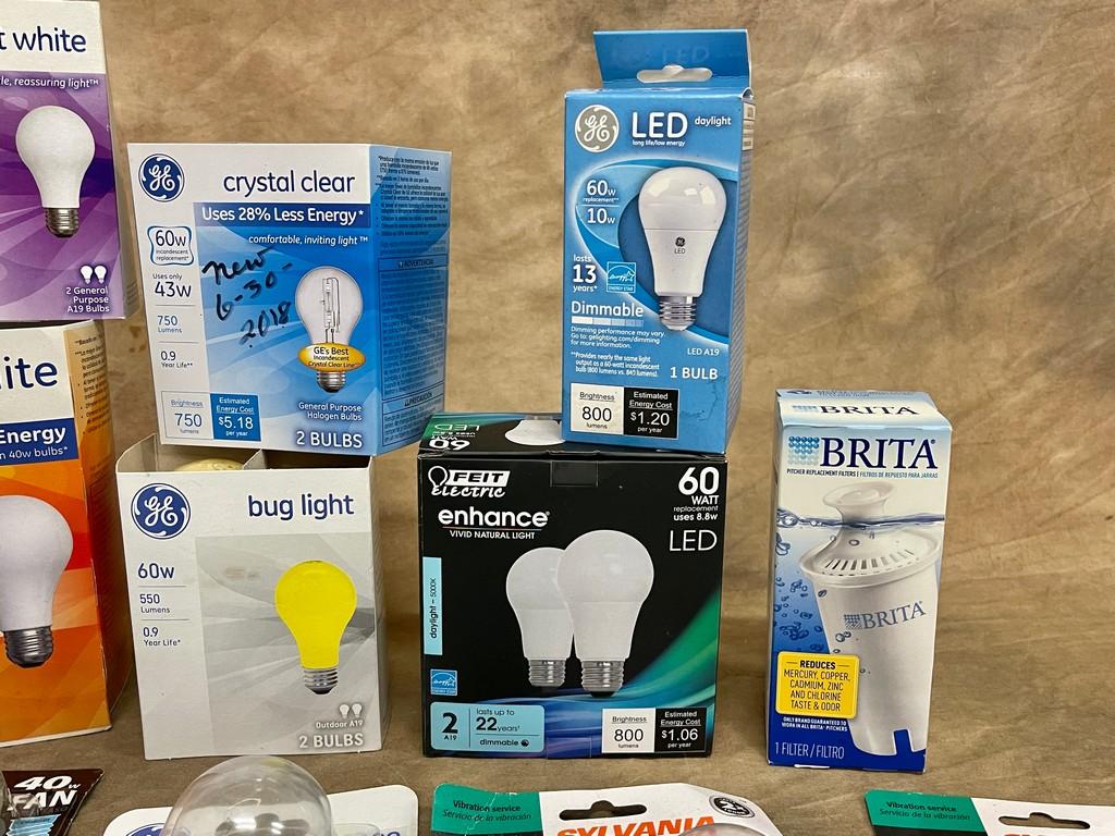 Lot of Light Bulbs