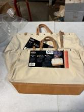 Nicholas Mason Bag 1- With Leather Bottom & 1 With Canvas Bottom