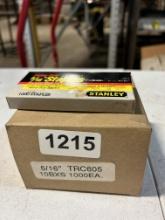10 Boxes Of Stanley 5/16 Heavy Duty Staples