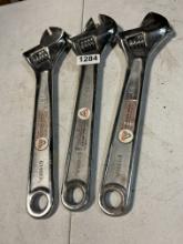 18" Baffalo Adjustable Wrench