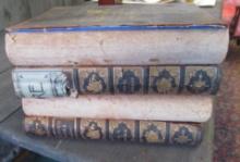 (4) Tattered 1885 Volumes of ?The Works of Goethe?