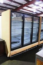 HILLPHOENIX ONRZH3 REMOTE 3-DOOR FREEZER W/ ELECTRIC DEFROST - BY THE DOOR 2009