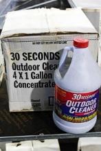 BOX 30 SECONDS ALGAE MOLD & MILDEW OUTDOOR CLEANER (4X1 GALLON)