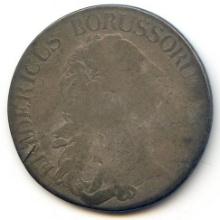 Germany/Prussia 1774-A silver 1/3 thaler VG/VF