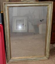 Lovely Older Mirror in Aged Wood Frame