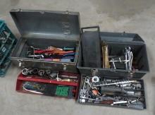 Two Loaded Tool Boxes