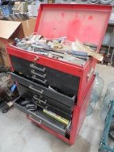 Red stacking Tool Box
